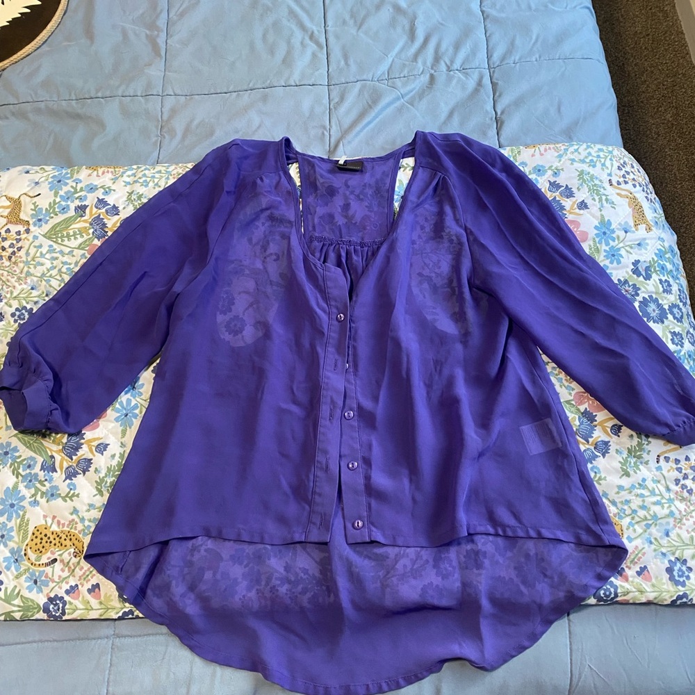 Women's Purple Blouse